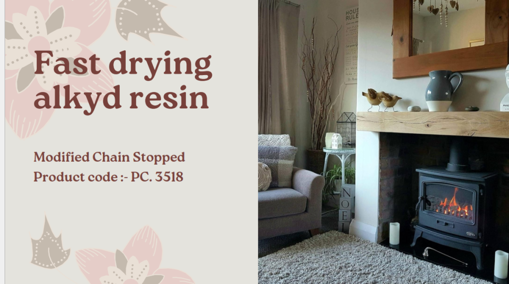 Fast drying alkyd resin